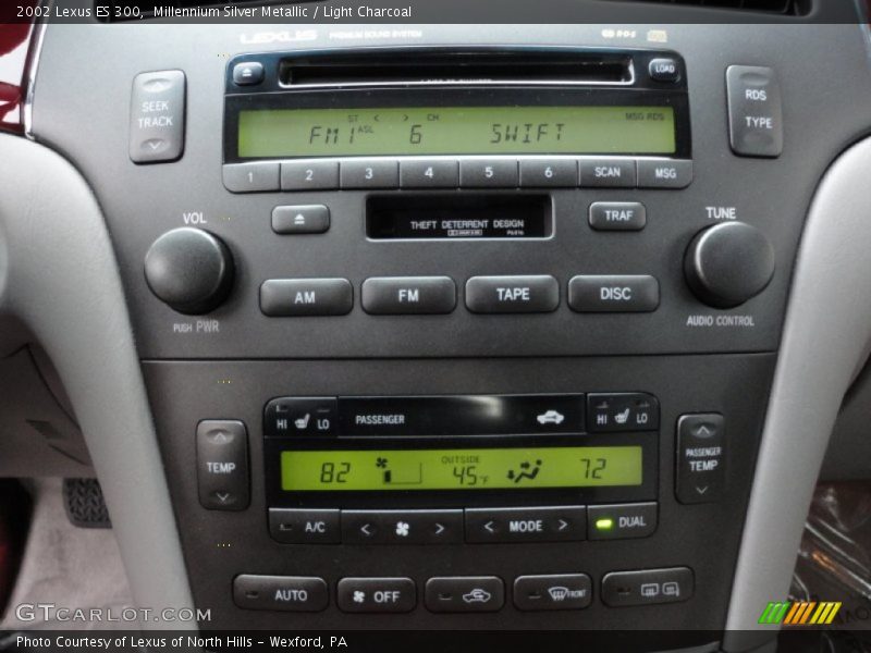 Millennium Silver Metallic / Light Charcoal 2002 Lexus ES 300