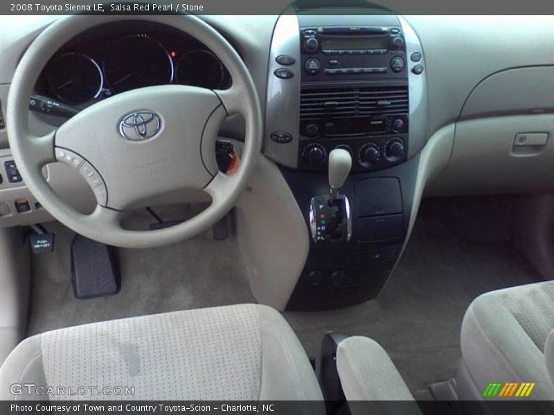 Salsa Red Pearl / Stone 2008 Toyota Sienna LE