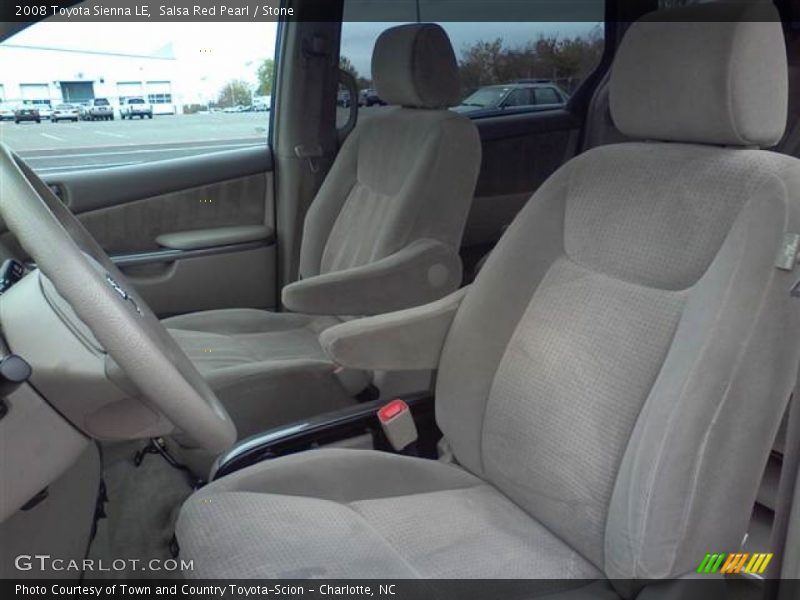Salsa Red Pearl / Stone 2008 Toyota Sienna LE