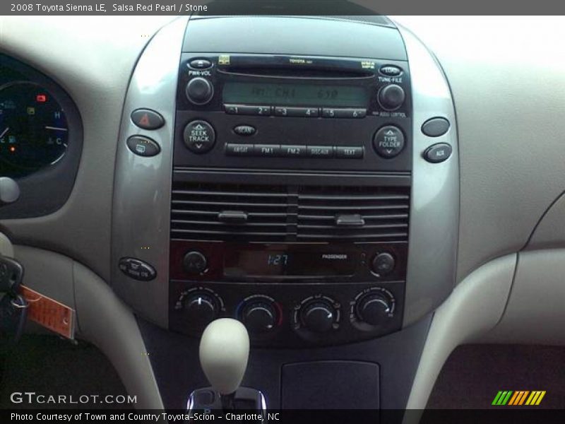 Salsa Red Pearl / Stone 2008 Toyota Sienna LE