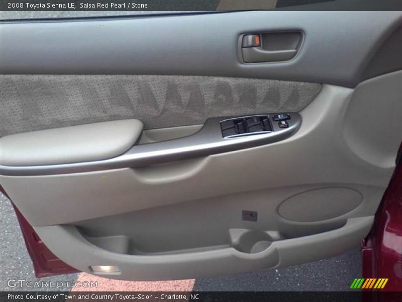 Salsa Red Pearl / Stone 2008 Toyota Sienna LE