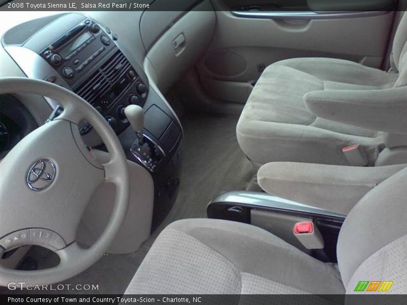 Salsa Red Pearl / Stone 2008 Toyota Sienna LE