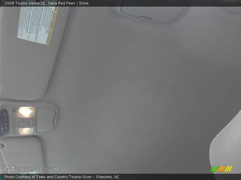 Salsa Red Pearl / Stone 2008 Toyota Sienna LE