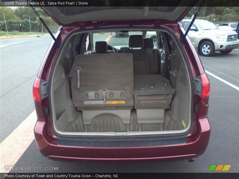 Salsa Red Pearl / Stone 2008 Toyota Sienna LE
