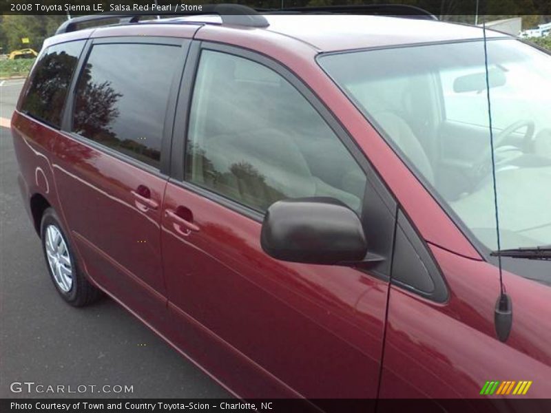 Salsa Red Pearl / Stone 2008 Toyota Sienna LE