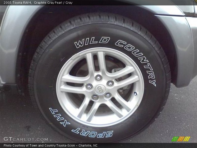 Graphite Gray Pearl / Gray 2003 Toyota RAV4