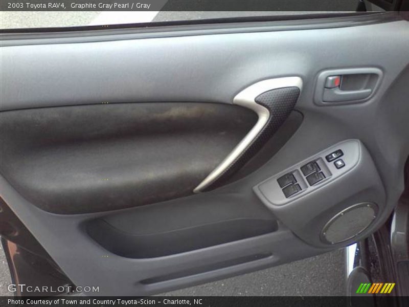 Graphite Gray Pearl / Gray 2003 Toyota RAV4