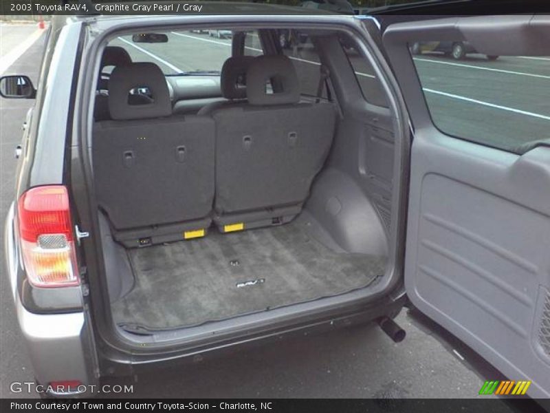 Graphite Gray Pearl / Gray 2003 Toyota RAV4
