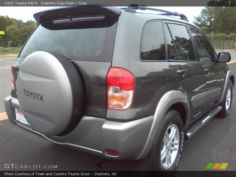 Graphite Gray Pearl / Gray 2003 Toyota RAV4
