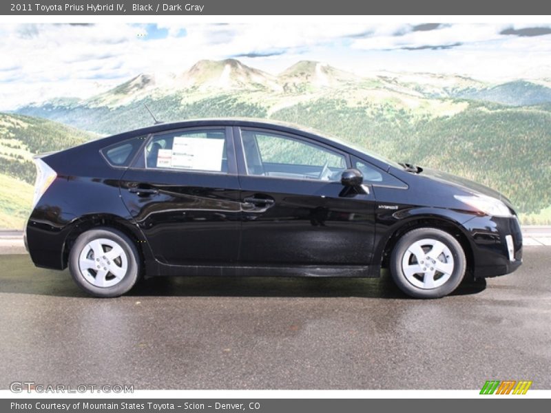 Black / Dark Gray 2011 Toyota Prius Hybrid IV