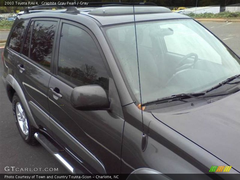 Graphite Gray Pearl / Gray 2003 Toyota RAV4