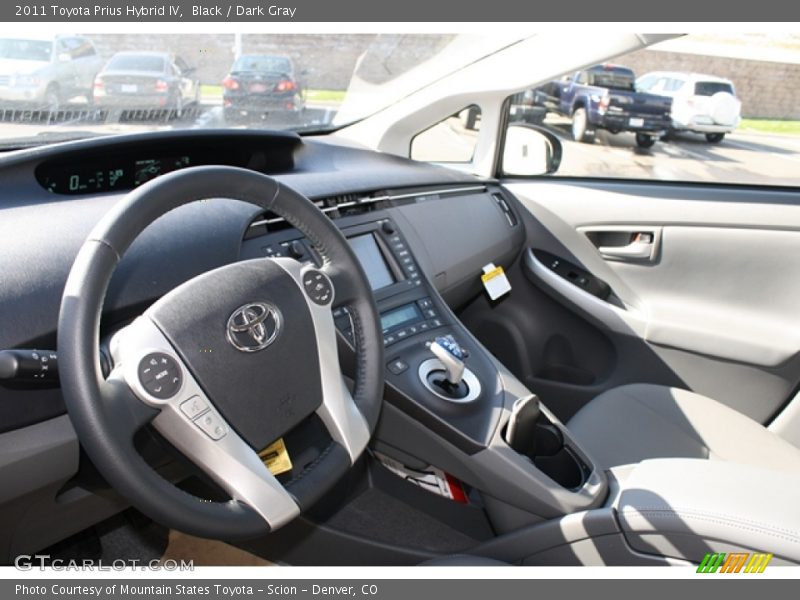 Black / Dark Gray 2011 Toyota Prius Hybrid IV