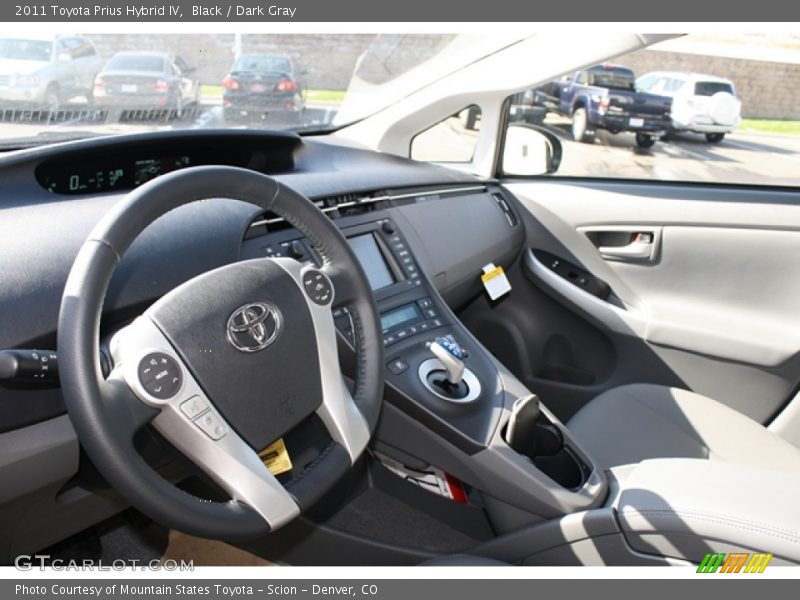 Black / Dark Gray 2011 Toyota Prius Hybrid IV