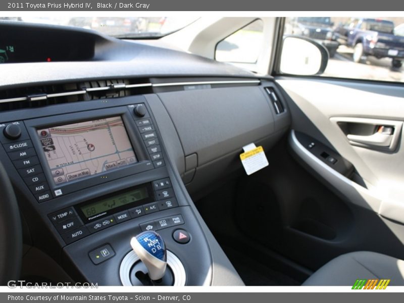 Black / Dark Gray 2011 Toyota Prius Hybrid IV