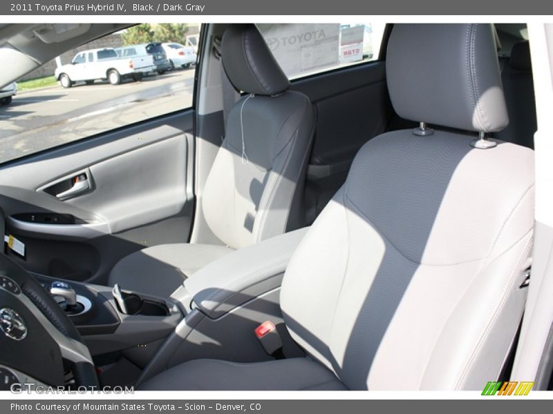 Black / Dark Gray 2011 Toyota Prius Hybrid IV