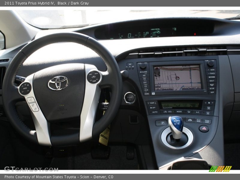 Black / Dark Gray 2011 Toyota Prius Hybrid IV