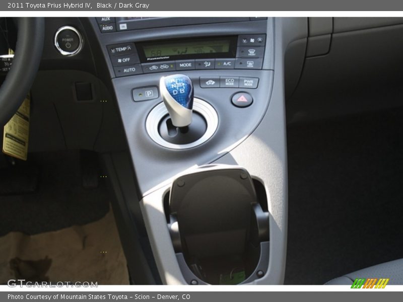 Black / Dark Gray 2011 Toyota Prius Hybrid IV