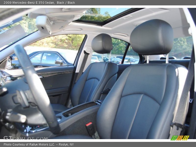 Black / Black 2009 Mercedes-Benz E 350 Sedan