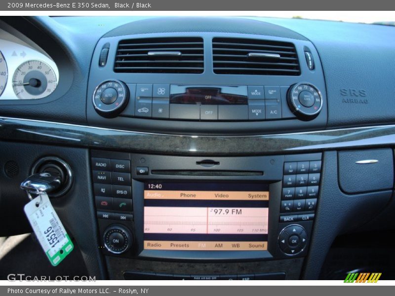 Black / Black 2009 Mercedes-Benz E 350 Sedan