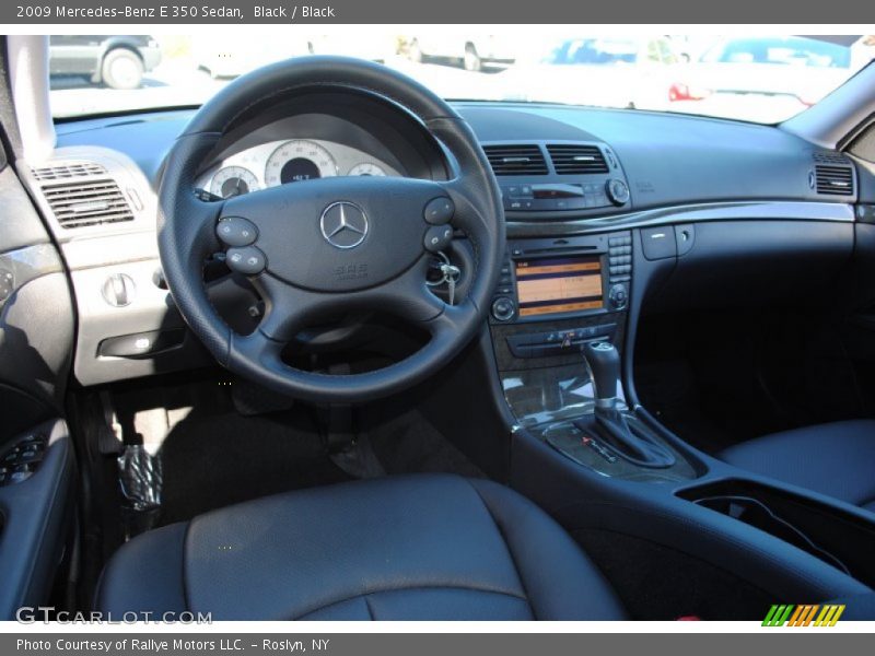 Black / Black 2009 Mercedes-Benz E 350 Sedan