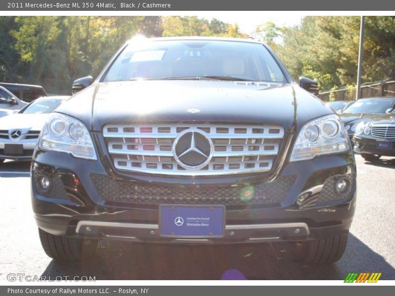Black / Cashmere 2011 Mercedes-Benz ML 350 4Matic