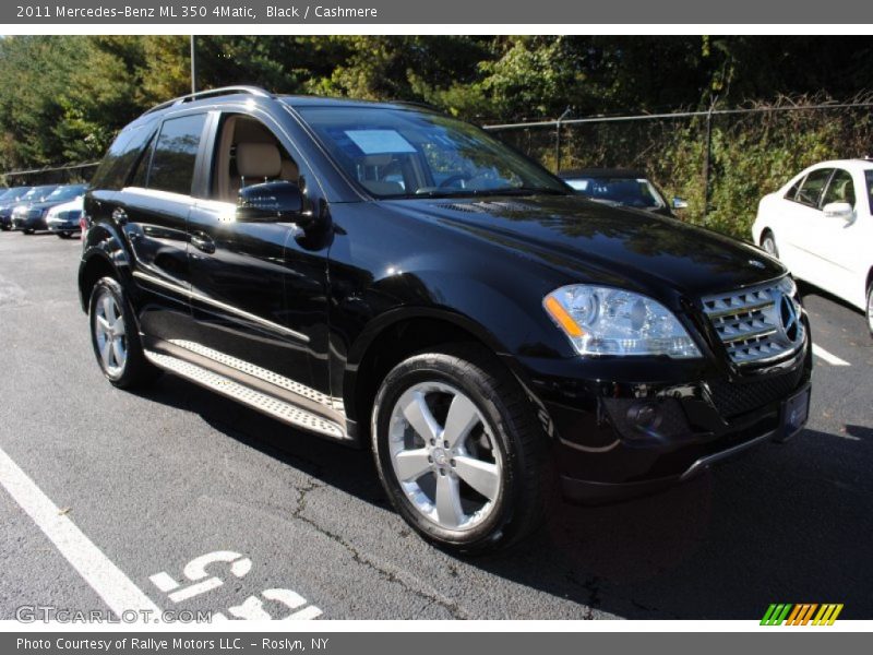 Black / Cashmere 2011 Mercedes-Benz ML 350 4Matic