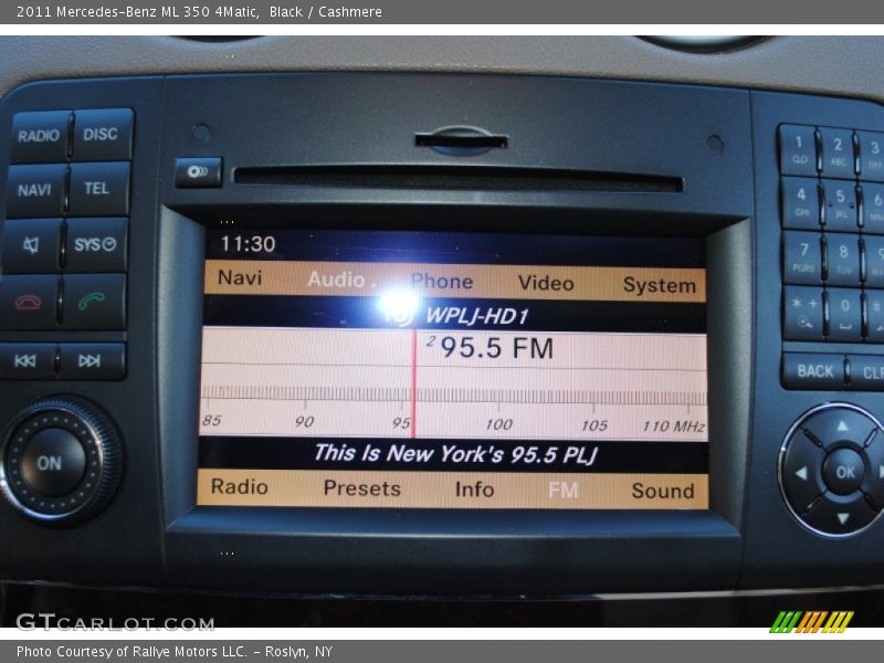 Black / Cashmere 2011 Mercedes-Benz ML 350 4Matic