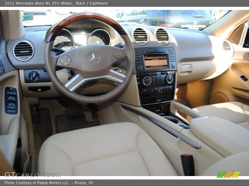 Black / Cashmere 2011 Mercedes-Benz ML 350 4Matic