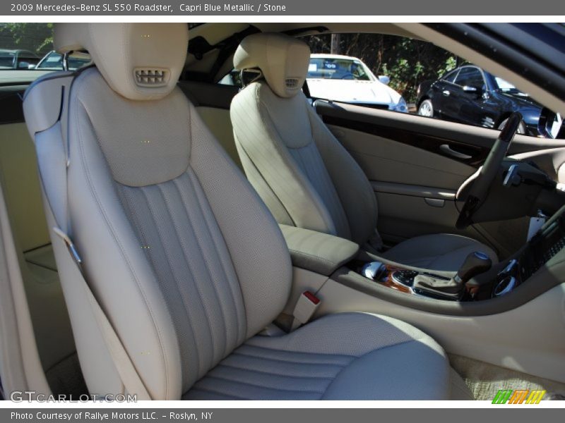  2009 SL 550 Roadster Stone Interior