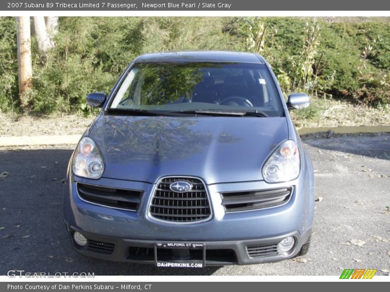 Newport Blue Pearl / Slate Gray 2007 Subaru B9 Tribeca Limited 7 Passenger