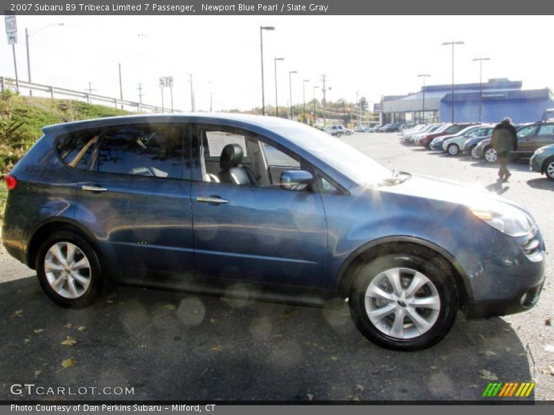 Newport Blue Pearl / Slate Gray 2007 Subaru B9 Tribeca Limited 7 Passenger