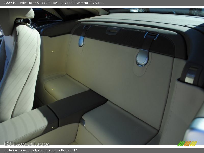  2009 SL 550 Roadster Stone Interior