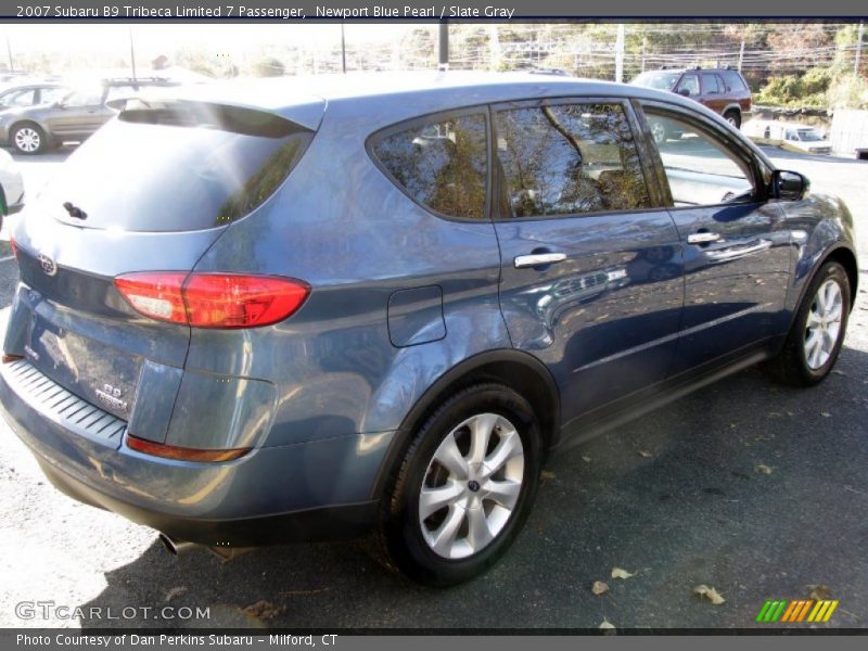 Newport Blue Pearl / Slate Gray 2007 Subaru B9 Tribeca Limited 7 Passenger
