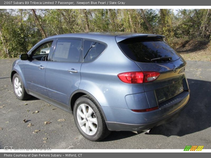 Newport Blue Pearl / Slate Gray 2007 Subaru B9 Tribeca Limited 7 Passenger