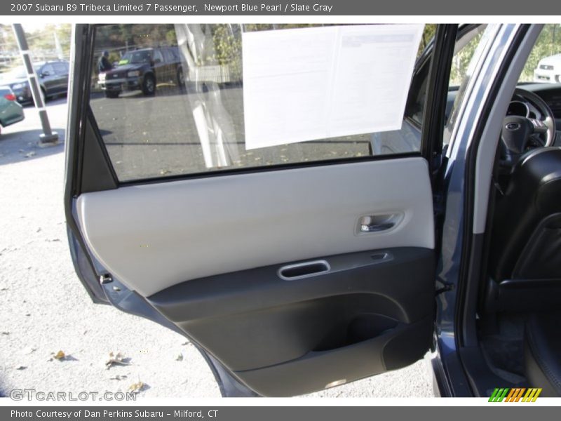 Newport Blue Pearl / Slate Gray 2007 Subaru B9 Tribeca Limited 7 Passenger