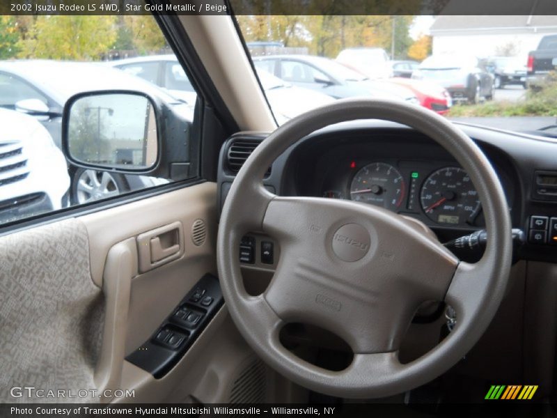  2002 Rodeo LS 4WD Steering Wheel