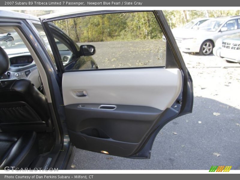 Newport Blue Pearl / Slate Gray 2007 Subaru B9 Tribeca Limited 7 Passenger