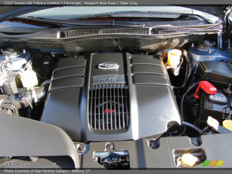 Newport Blue Pearl / Slate Gray 2007 Subaru B9 Tribeca Limited 7 Passenger