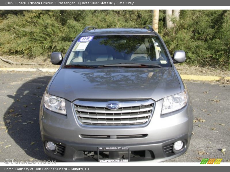 Quartz Silver Metallic / Slate Gray 2009 Subaru Tribeca Limited 5 Passenger