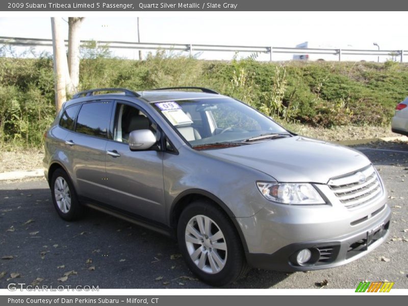 Quartz Silver Metallic / Slate Gray 2009 Subaru Tribeca Limited 5 Passenger