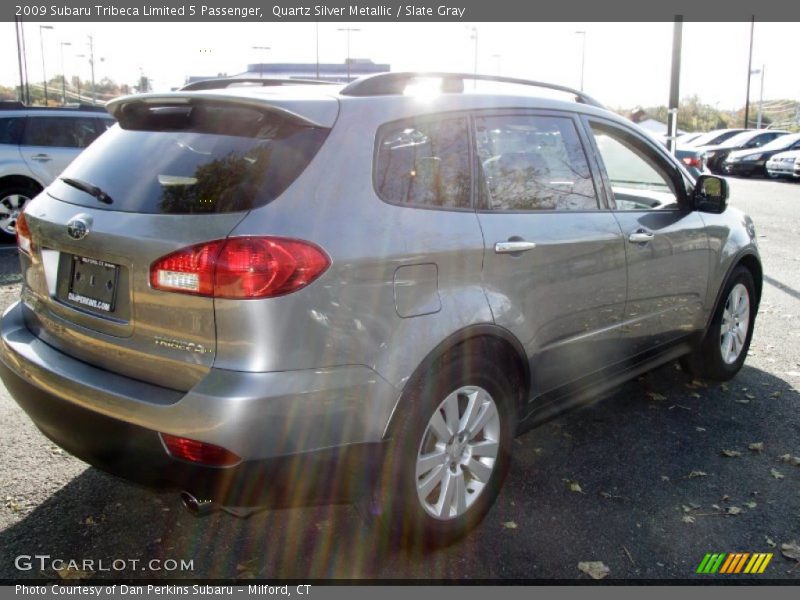 Quartz Silver Metallic / Slate Gray 2009 Subaru Tribeca Limited 5 Passenger