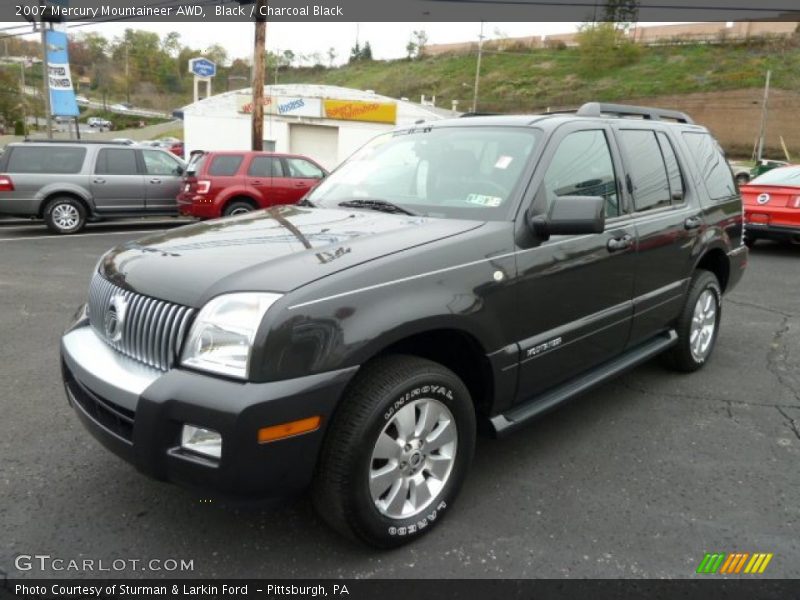 Black / Charcoal Black 2007 Mercury Mountaineer AWD