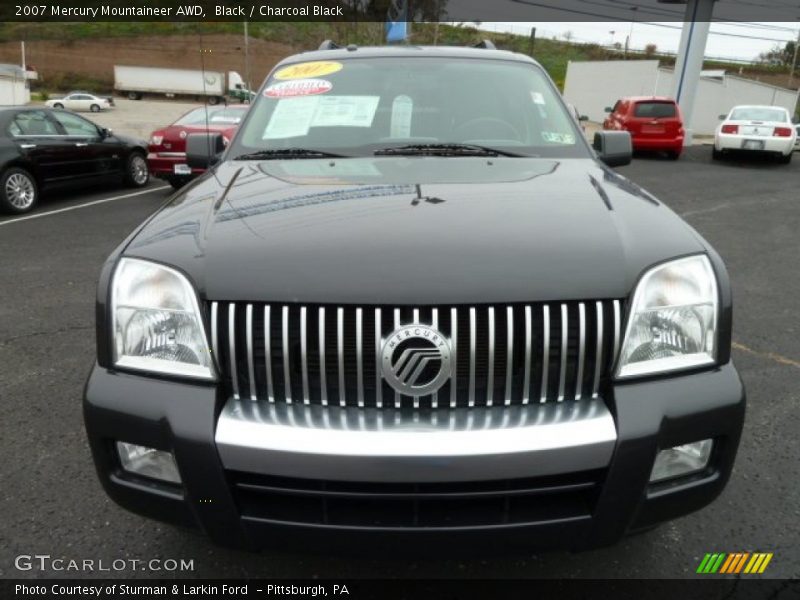 Black / Charcoal Black 2007 Mercury Mountaineer AWD