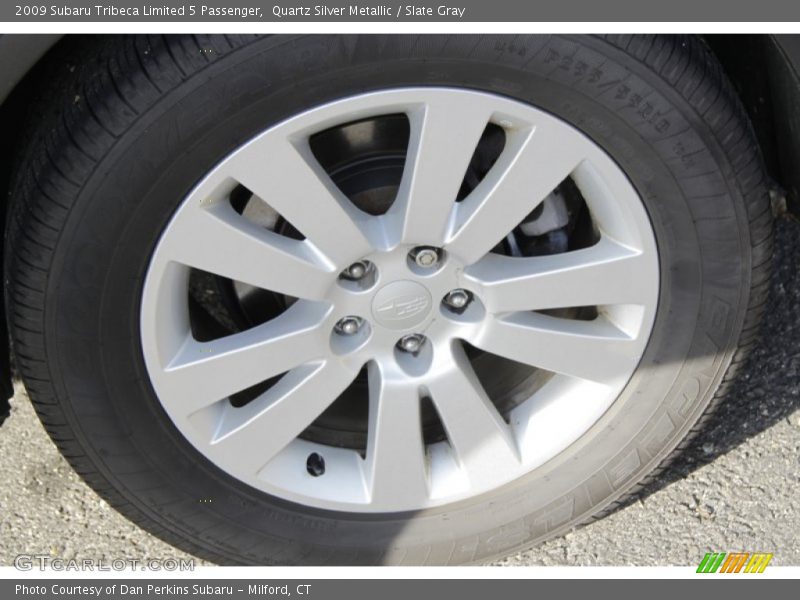 Quartz Silver Metallic / Slate Gray 2009 Subaru Tribeca Limited 5 Passenger