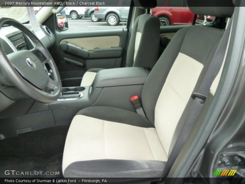 Black / Charcoal Black 2007 Mercury Mountaineer AWD
