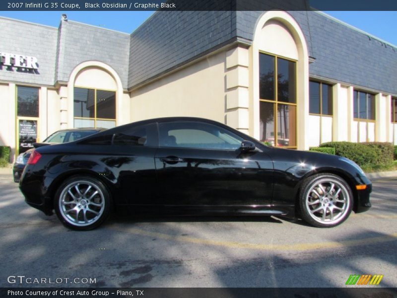 Black Obsidian / Graphite Black 2007 Infiniti G 35 Coupe