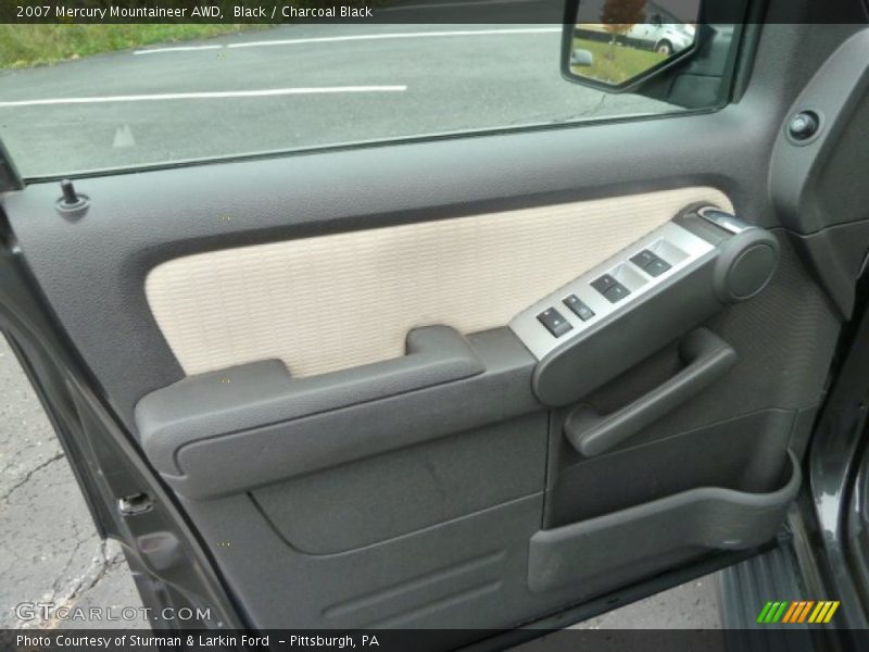 Black / Charcoal Black 2007 Mercury Mountaineer AWD