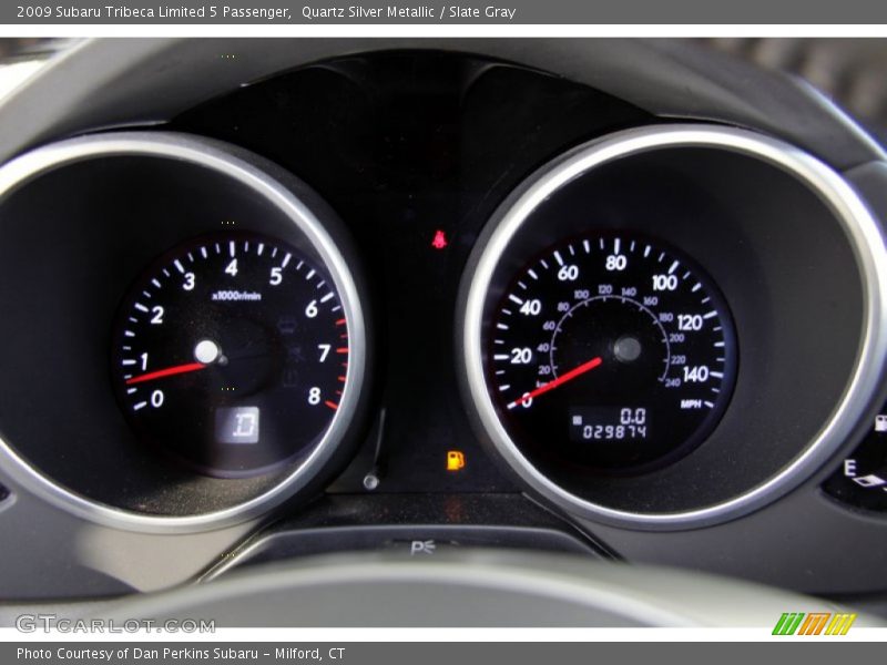 Quartz Silver Metallic / Slate Gray 2009 Subaru Tribeca Limited 5 Passenger
