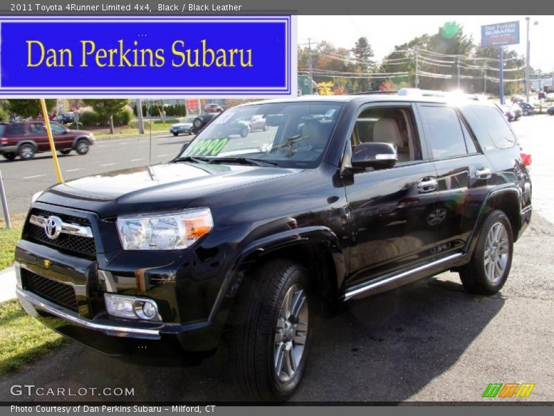 Black / Black Leather 2011 Toyota 4Runner Limited 4x4