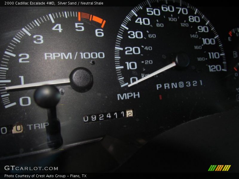 Silver Sand / Neutral Shale 2000 Cadillac Escalade 4WD